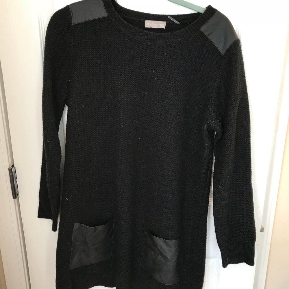 Black Evolution Sweater - image 1